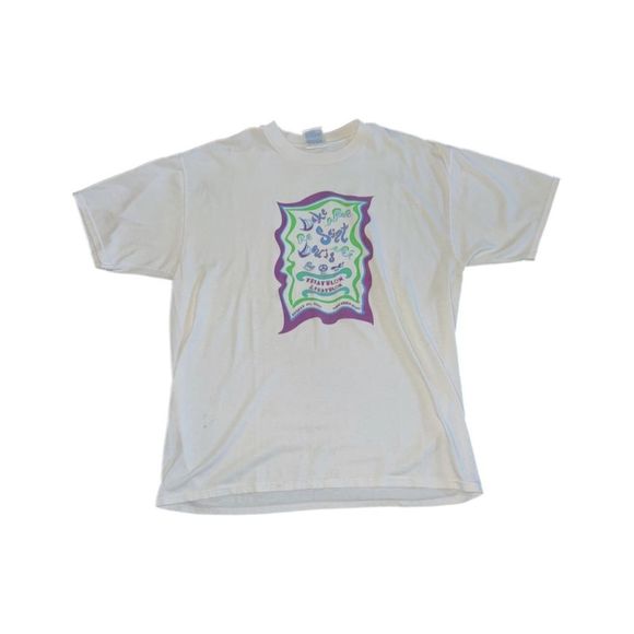 Vintage 1997 Lake St. Louis Triathalon & Duathalon Shirt - Picture 1 of 4